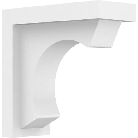 Ekena Millwork Standard Emerson Architectural Grade PVC Bracket, 5"W x 12"D x 12"H BKTP05X12X12EMR